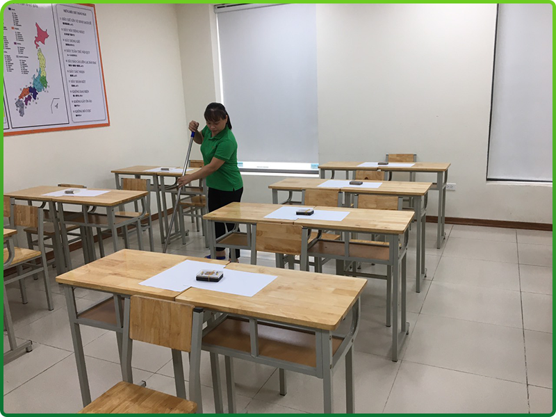 Dịch vụ vệ sinh trường học